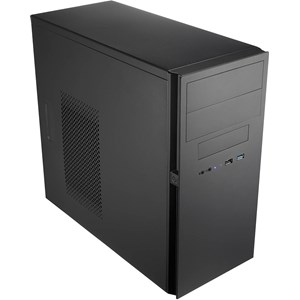 CiT QC-203 Mid Tower MicroATX Case in Black