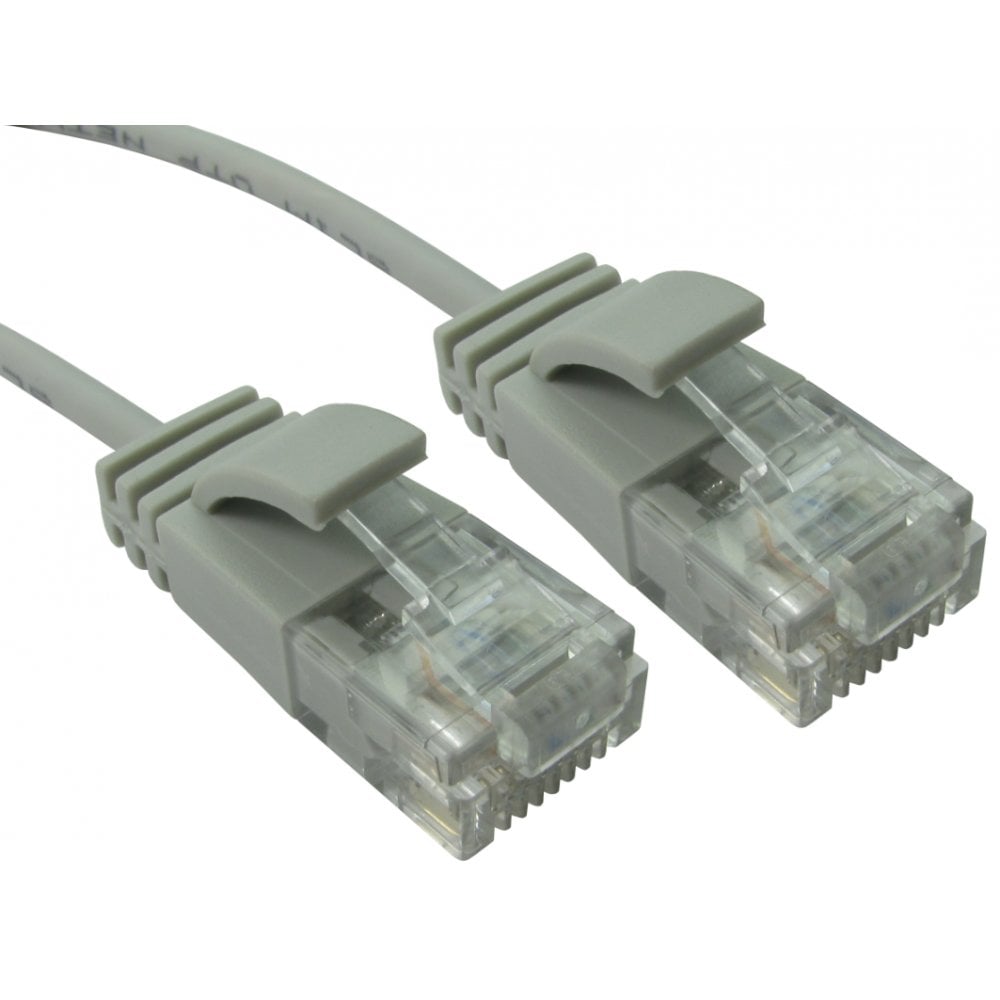 Cables Direct Grey Cat6 Patch Cable (Grey) 2M