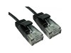 Cables Direct 0.25m CAT6 Patch Cable (Black)