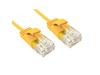 Cables Direct 0.25m CAT6 Patch Cable (Yellow)