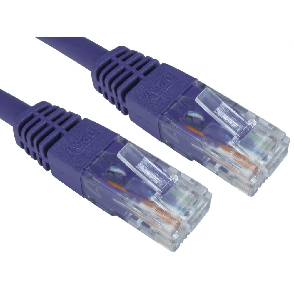 Photos - Ethernet Cable Cables Direct 3m CAT6 Patch Cable  ERT-603V (Violet)