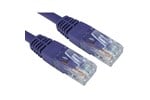 Cables Direct 0.5m CAT6 Patch Cable (Violet)
