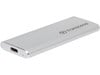 Transcend ESD240C 120GB Desktop External Solid State Drive in Silver - USB3.0