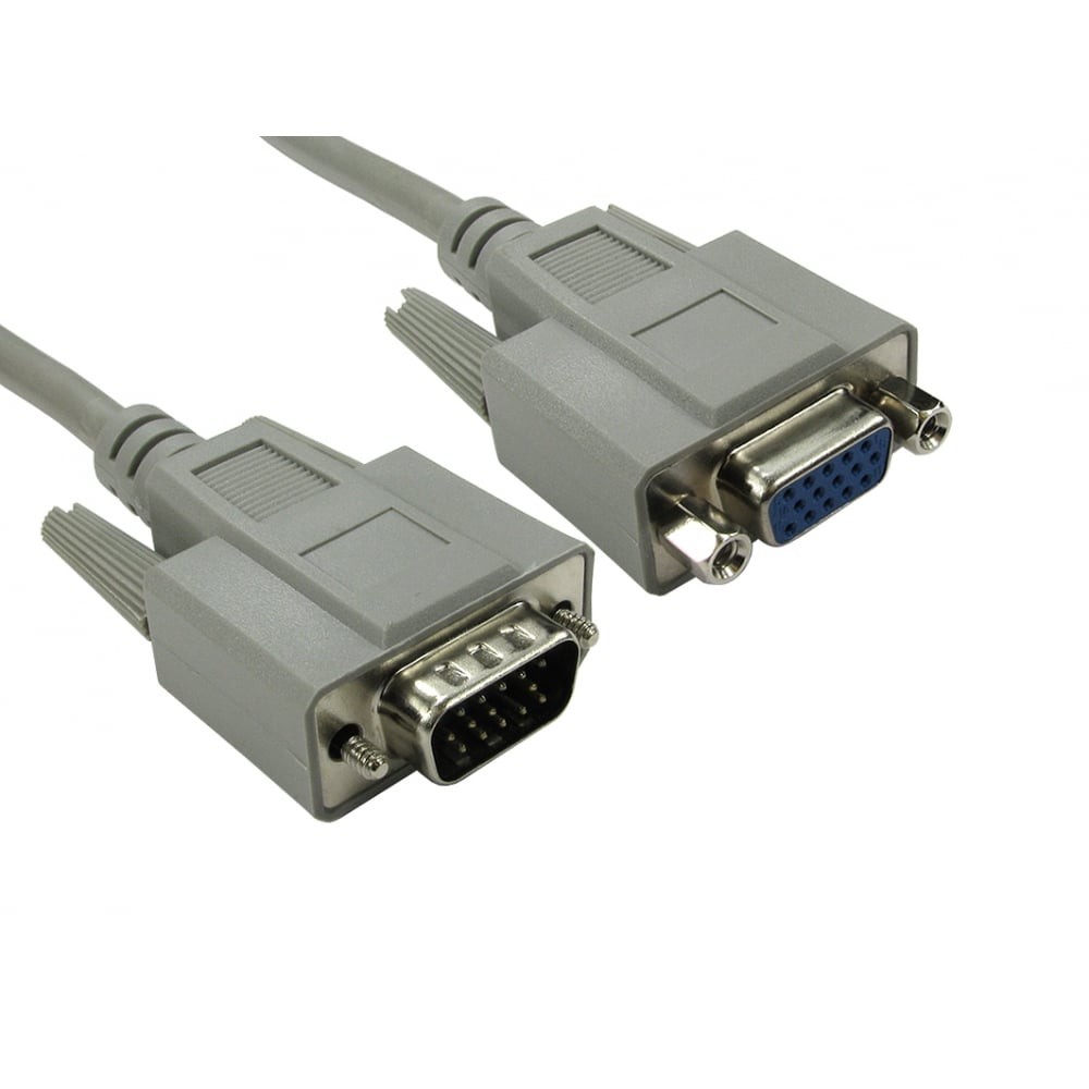 Cables Direct Men's Svga Extension Cable 4M