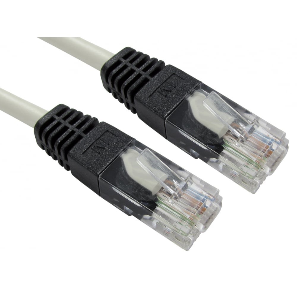 Photos - Ethernet Cable Cables Direct 2m CAT6 Crossover Cable  EXT-602 (Grey)