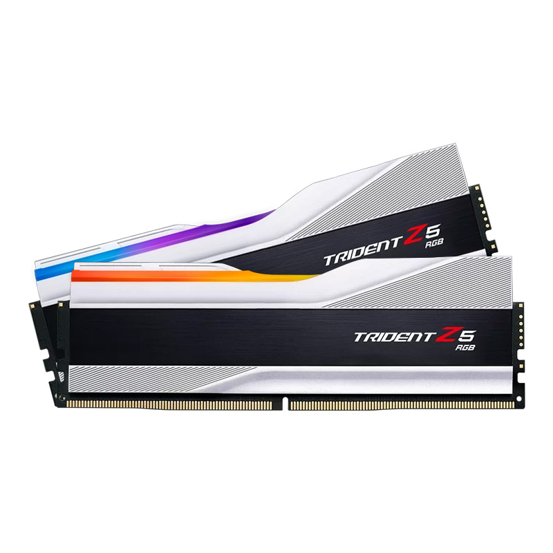 G.skill Black/Silver Trident Z5 Rgb 64Gb (2X32gb) 6000Mt/S Ddr5 Memory Kit Size 32