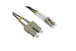 Cables Direct 5m OM1 Fibre Optic Cable, LC - SC (Multi-Mode)