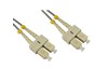 Cables Direct 1m OM1 Fibre Optic Cable, SC - SC (Multi-Mode)