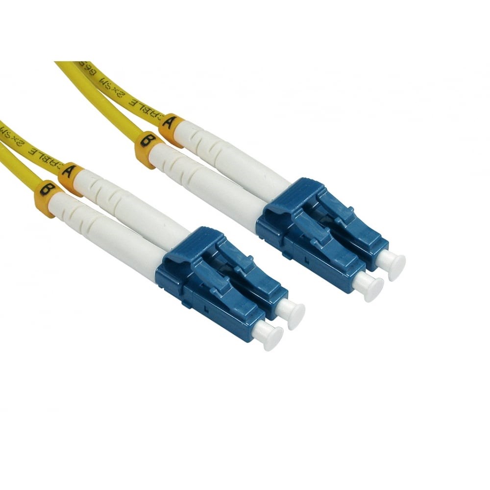 Photos - Ethernet Cable Cables Direct Cabels Direct 2m OS2 Fibre Optic Cable, LC - LC  FB2S-LCLC-02 (Single Mode)