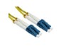 Cabels Direct 0.5m OS2 Fibre Optic Cable, LC - LC (Single Mode)
