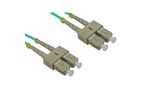 Cables Direct 5m OM3 Fibre Optic Cable, SC-SC (Multi-Mode)