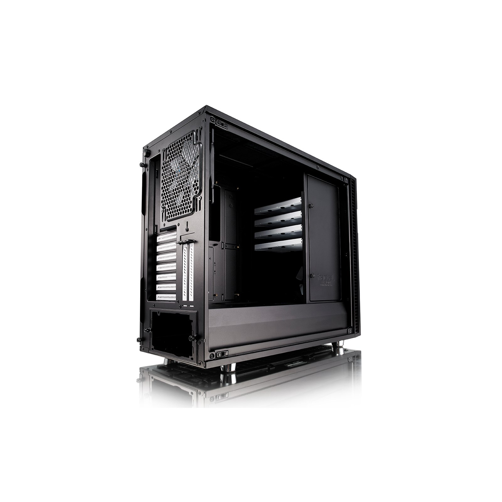 Fractal Define R6 Black Mid Tower Gaming Case - Black - FD-CA-DEF-R6-BK ...