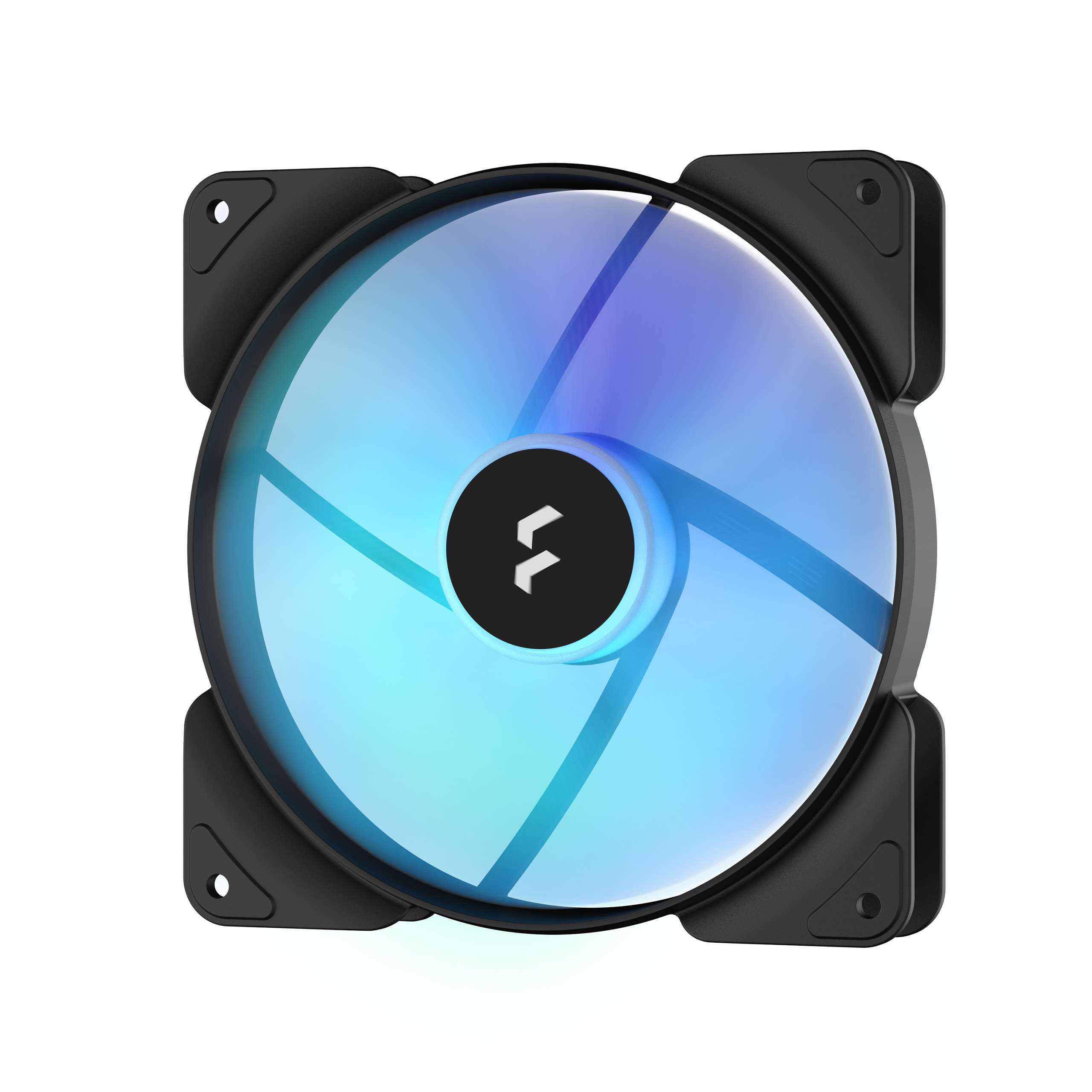 Fractal Black Design Aspect Rgb 140Mm Pwm Chassis Fan In Size 14