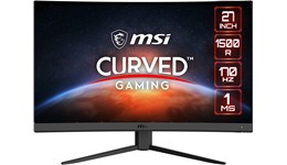MSI Gaming 27" Curved Gaming Monitor - VA, 170Hz, 1ms, HDMI, DP