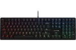 CHERRY G80-3000N RGB Mechanical Keyboard in Black with Cherry MX Silent Red Switches, US International