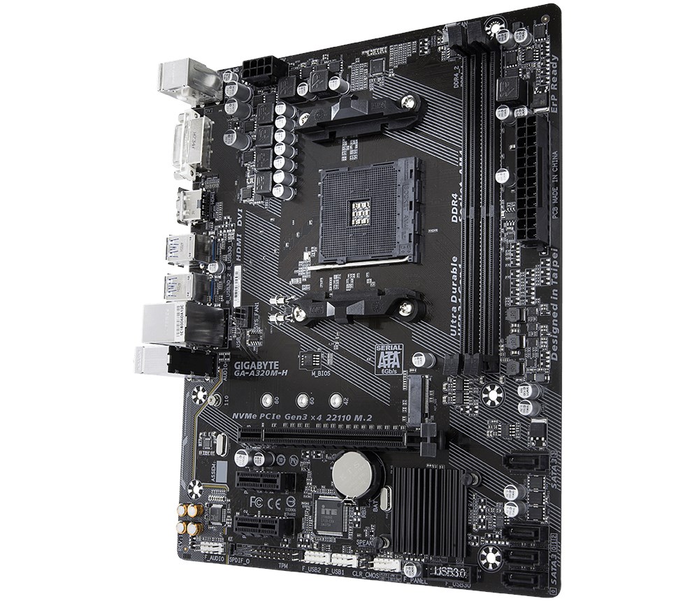 Gigabyte A320MH AMD Socket AM4 Motherboard CCL Computers