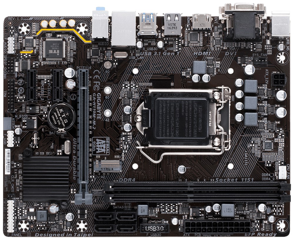 Gigabyte H110MM.2 Intel Socket 1151 Motherboard GAH110MM.2 CCL Computers