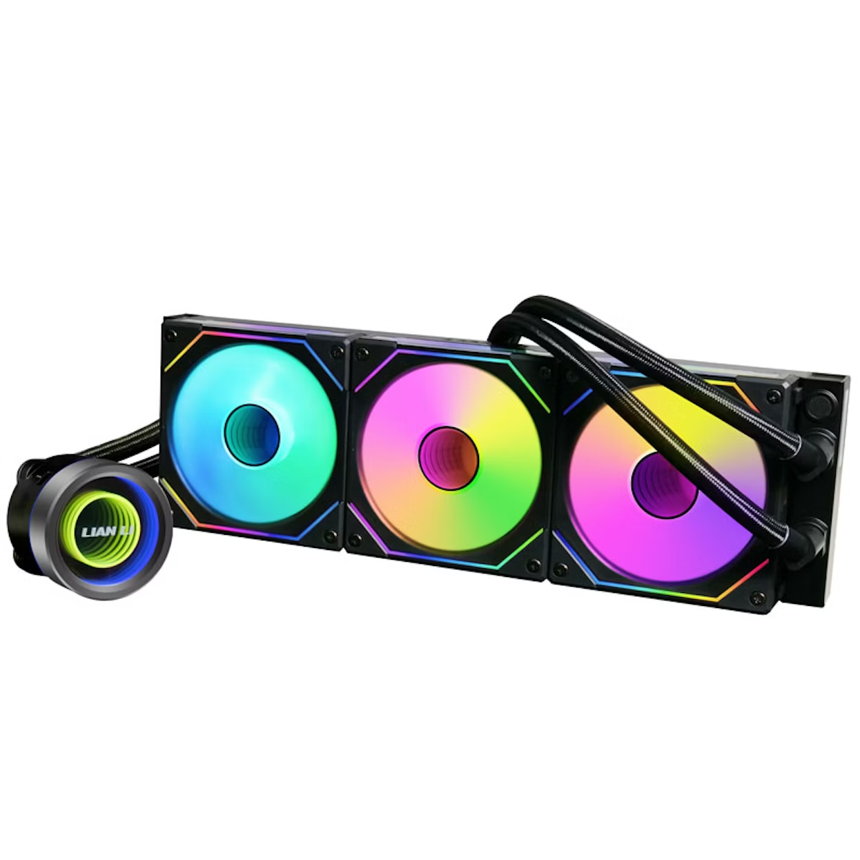 Lian Li Galahad II Trinity RGB SL-INF 360mm Liquid AiO CPU Cooler in Black