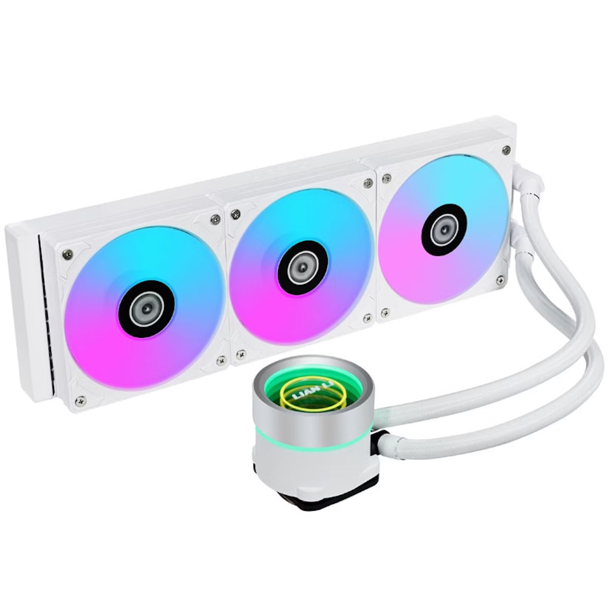 Lian Li Galahad II Trinity RGB 360mm Liquid AiO CPU Cooler in