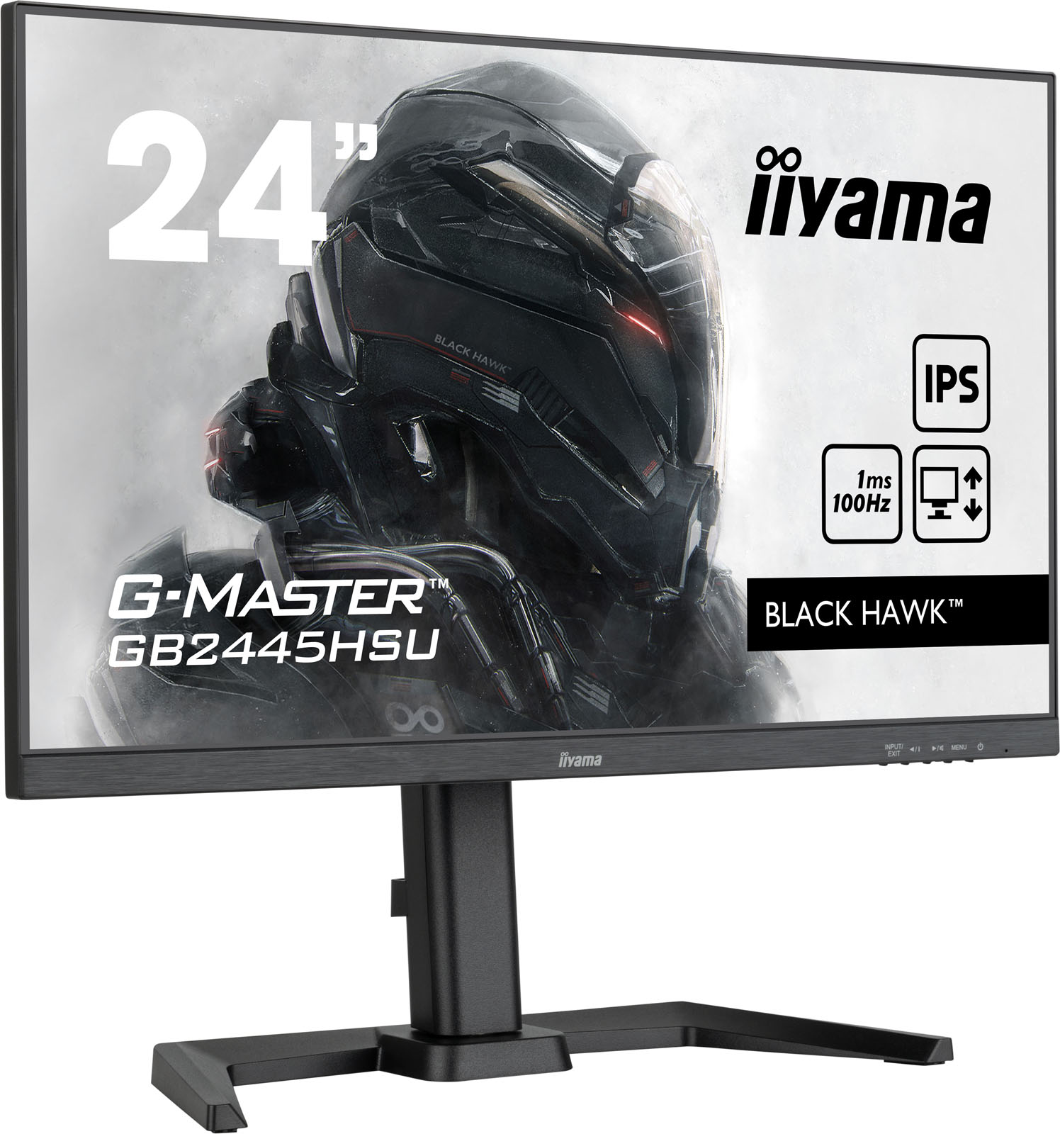iiyama G-MASTER ゲーミングモニター G-MASTER P5倍 ゲーミングモニター iiyama G2445HSU-B2 23.8型