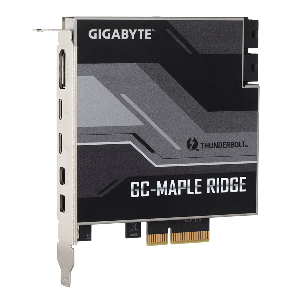 グラフィックボード・グラボ・ビデオカード Thunderbolt 4 GIGABYTE GC-MAPLE RIDGE Amazon.com: GIGABYTE GC-MAPLE RIDGE (Intel/Thunderbolt 4