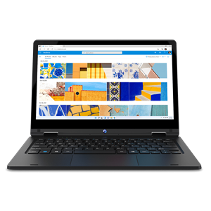 Geo Computers GeoFlex 110 11.6 inch 2-in-1 Laptop, Intel Celeron N4020, 4GB RAM, 64GB eMMC, HD 1366 x 768 Touchscreen, Intel UHD Graphics 600, Wi-Fi 5, BT, Windows 11 Home in S Mode