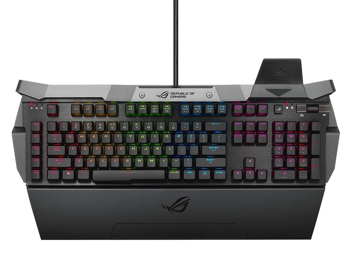  ASUS  ROG  GK2000 Horus RGB Mechanical Gaming Keyboard  with 