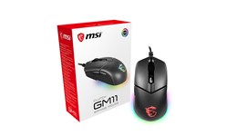 MSI Clutch GM11 Wired Optical Gaming Mouse with RGB