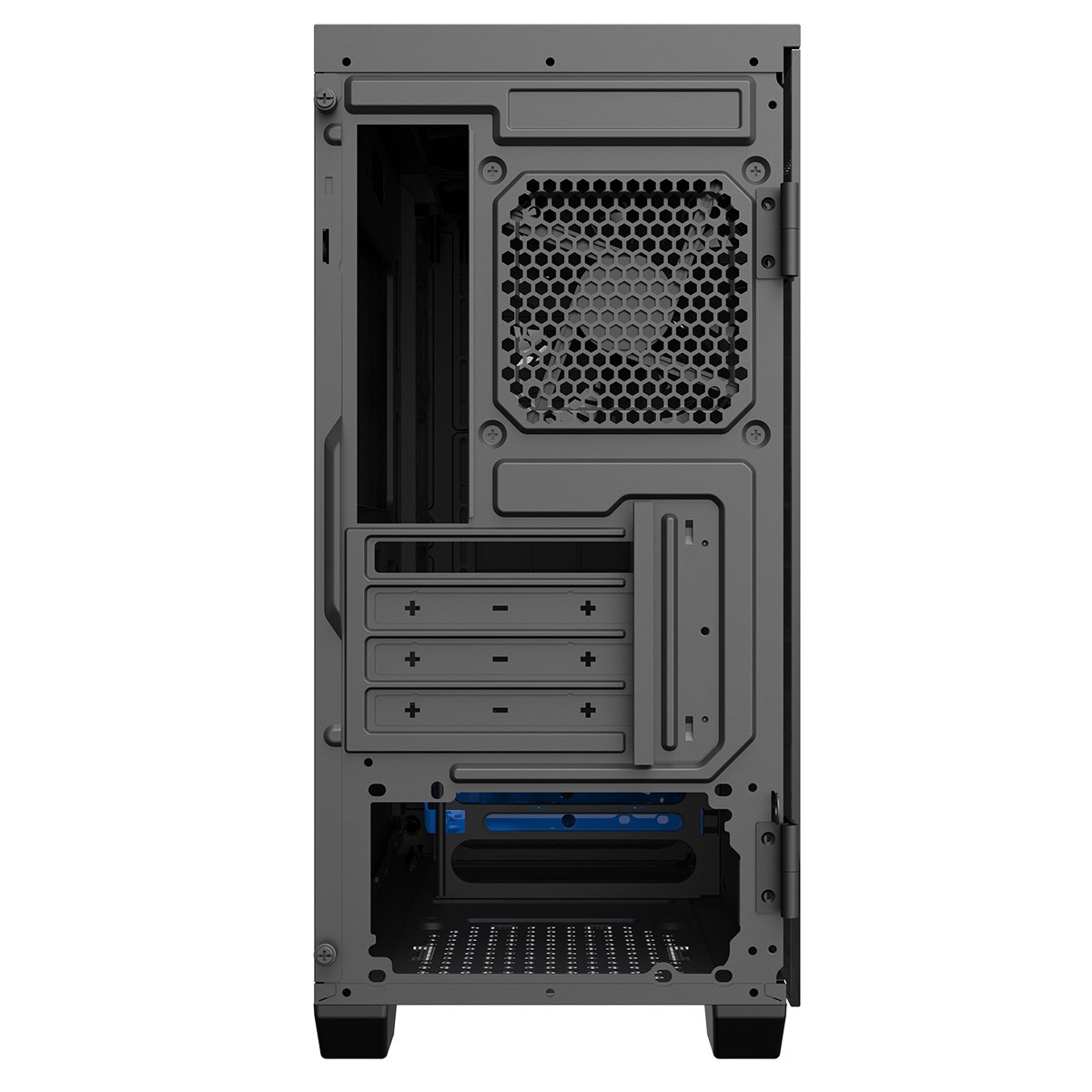 GameMax Abyss Mini Gaming Case - Black - GMX-ABYSSMINI | CCL Computers