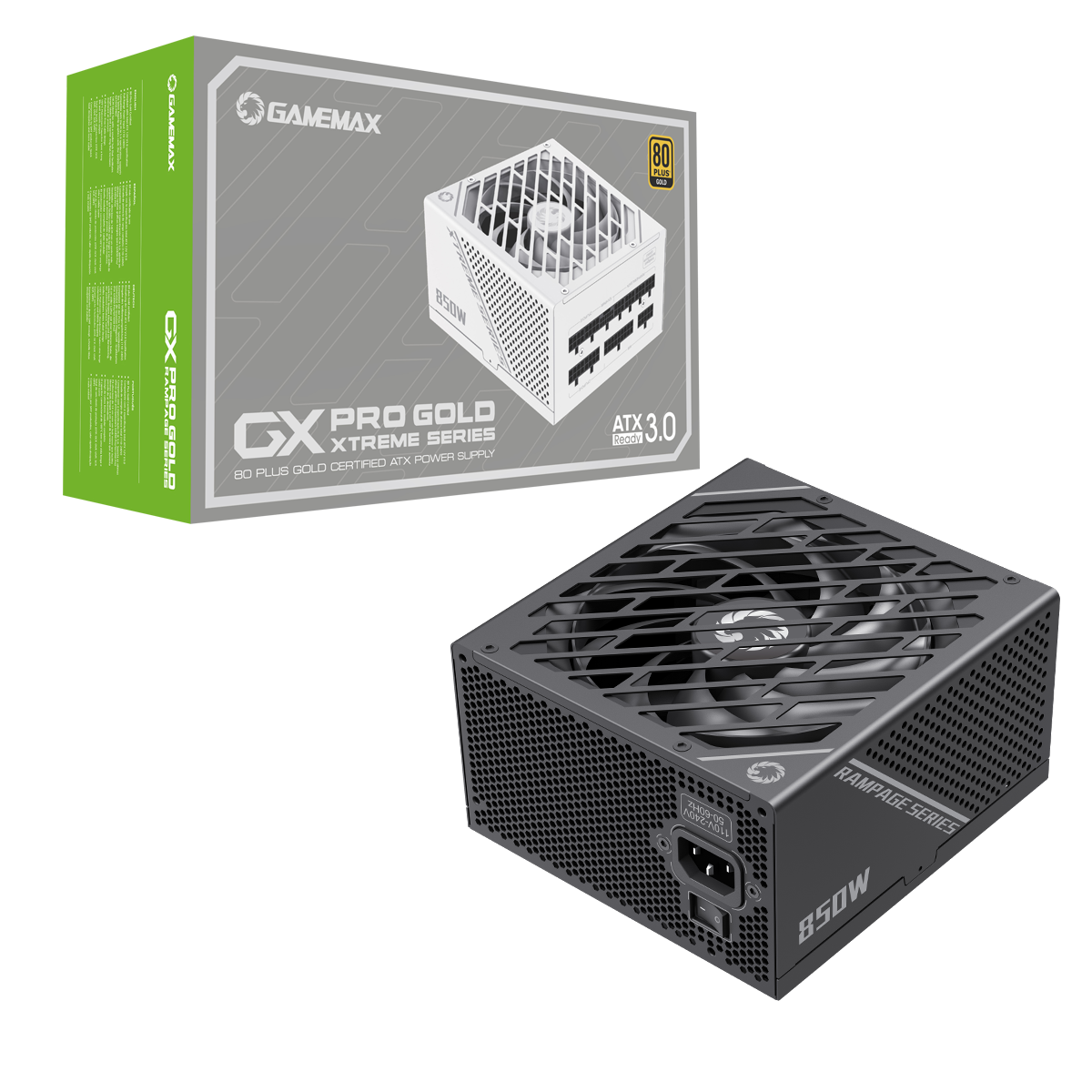 850W GameMax GX Pro Modular 80 Plus Gold PSU