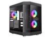 GameMax Hype Mid Tower Gaming PC Case - Black 