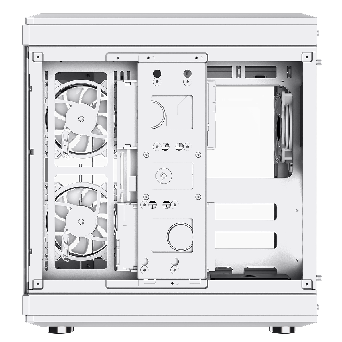 GameMax Hype Mid Tower Gaming Case - White - GMX-HYPE-WHT | CCL