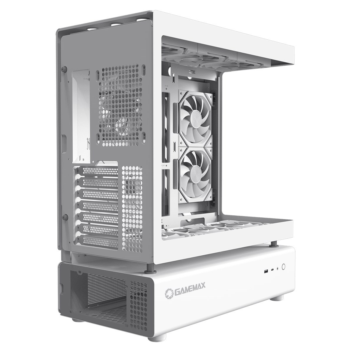 GAMEMAX N80 WH PCケース GAMEMAX N80 WH Case – RAMBoxs Technology Ltd