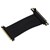 GameMax PCIe 4.0 174mm Extension Riser Cable in Black