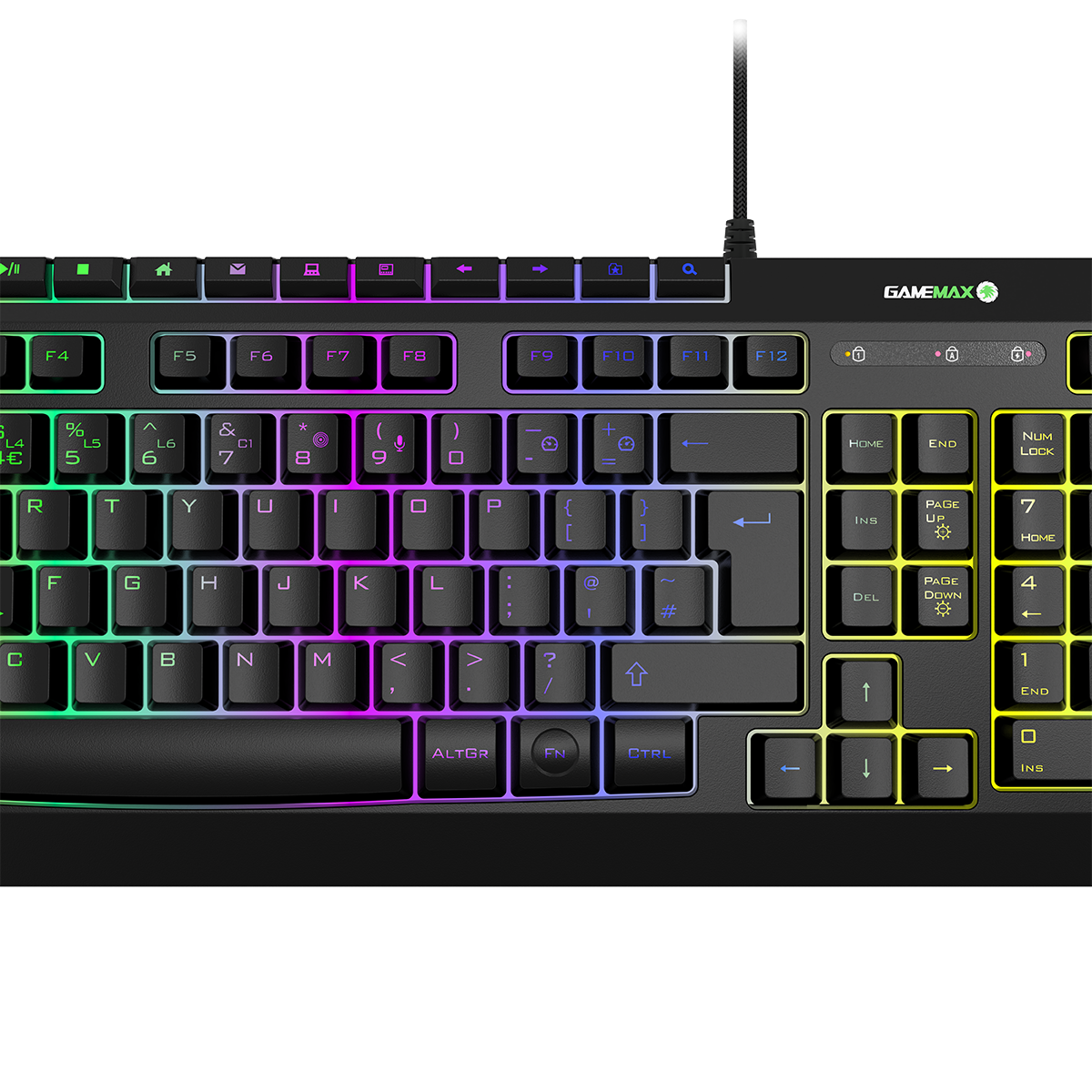 Kreo Hive Full Size Wired Gaming Mechanical Keyboard,Outemu Switches & RGB Backlight Wired USB - View #5