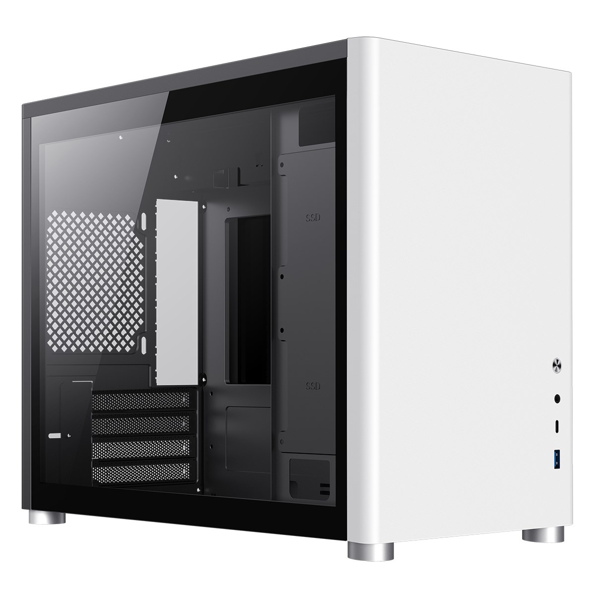 GameMax Spark Mini Tower Gaming Case White GMXSPARKWHT CCL