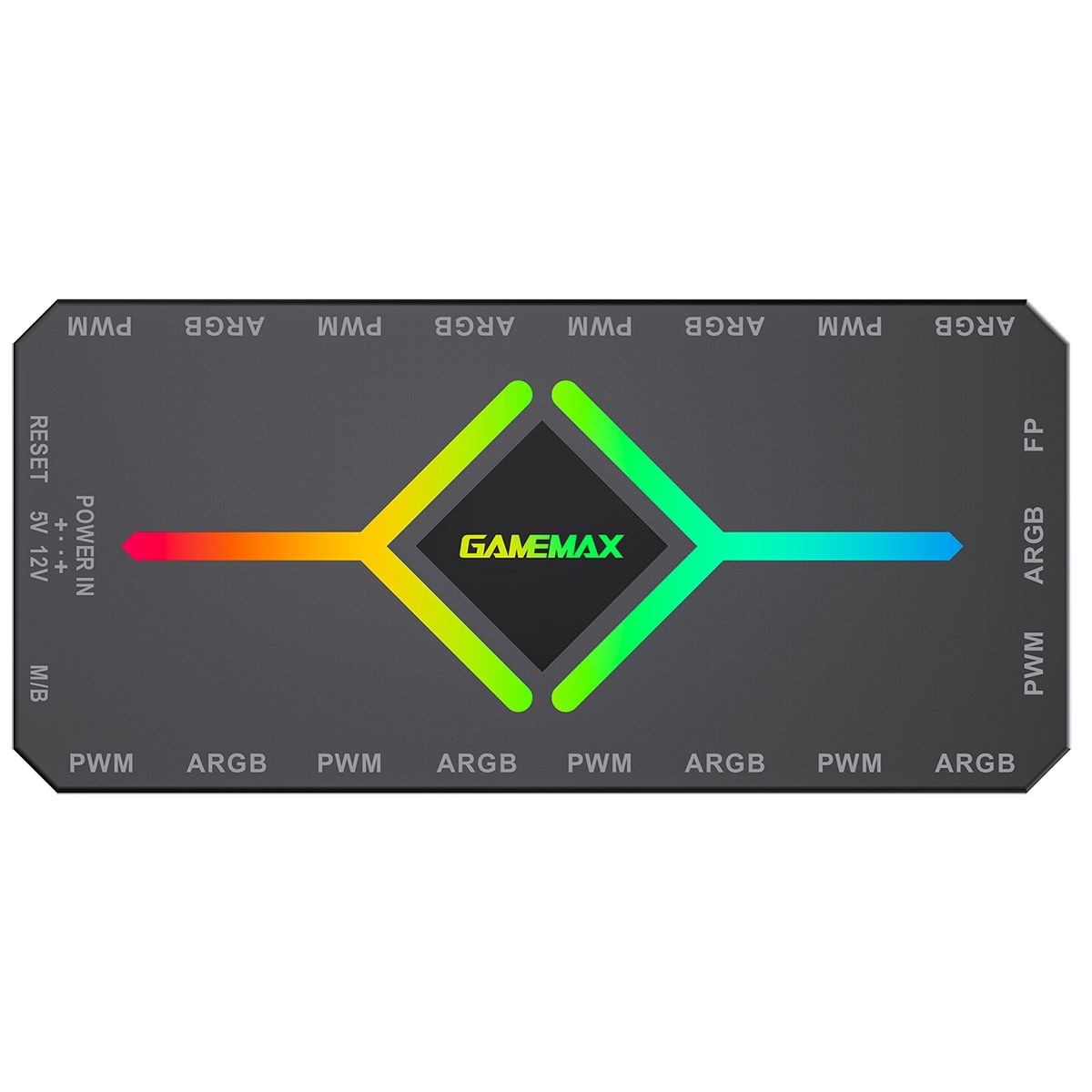 新品】GAMEMAX PCケース ARGB PWMファン搭載 GameMax V4 ARGB PWM 9