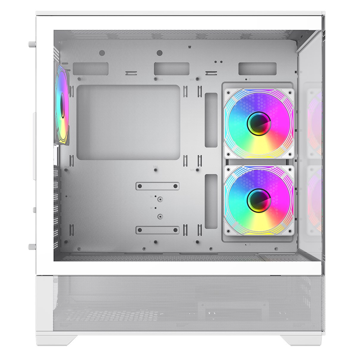 GameMax Vista Mid Tower Gaming Case - White - GMX-VISTA-AW-WHT | CCL