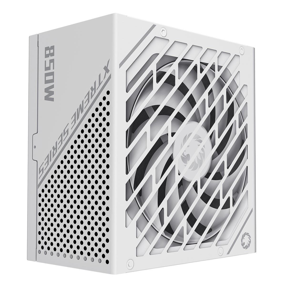 GameMax GX-850W Pro 80 Plus Gold PSU Modular ATX 3.0 PCIe 5.0 850W Power Supply - WHITE