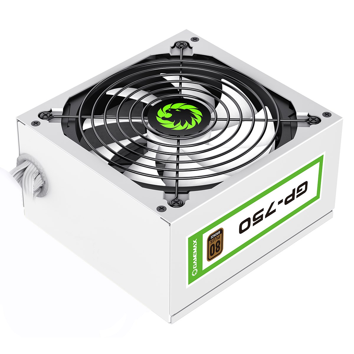 GameMax GP750 White 750W 80+ Bronze PSU - GP-750-WHT | CCL