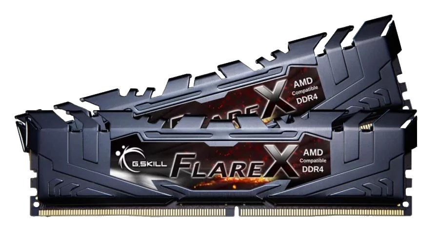 G Skill Flare X Schwarz Dimm Kit 16gb Ddr4 3200 G.Skill Flare X 16GB (2x 8GB) 3200MHz DDR4 RAM - F4-3200C14D-16GFX