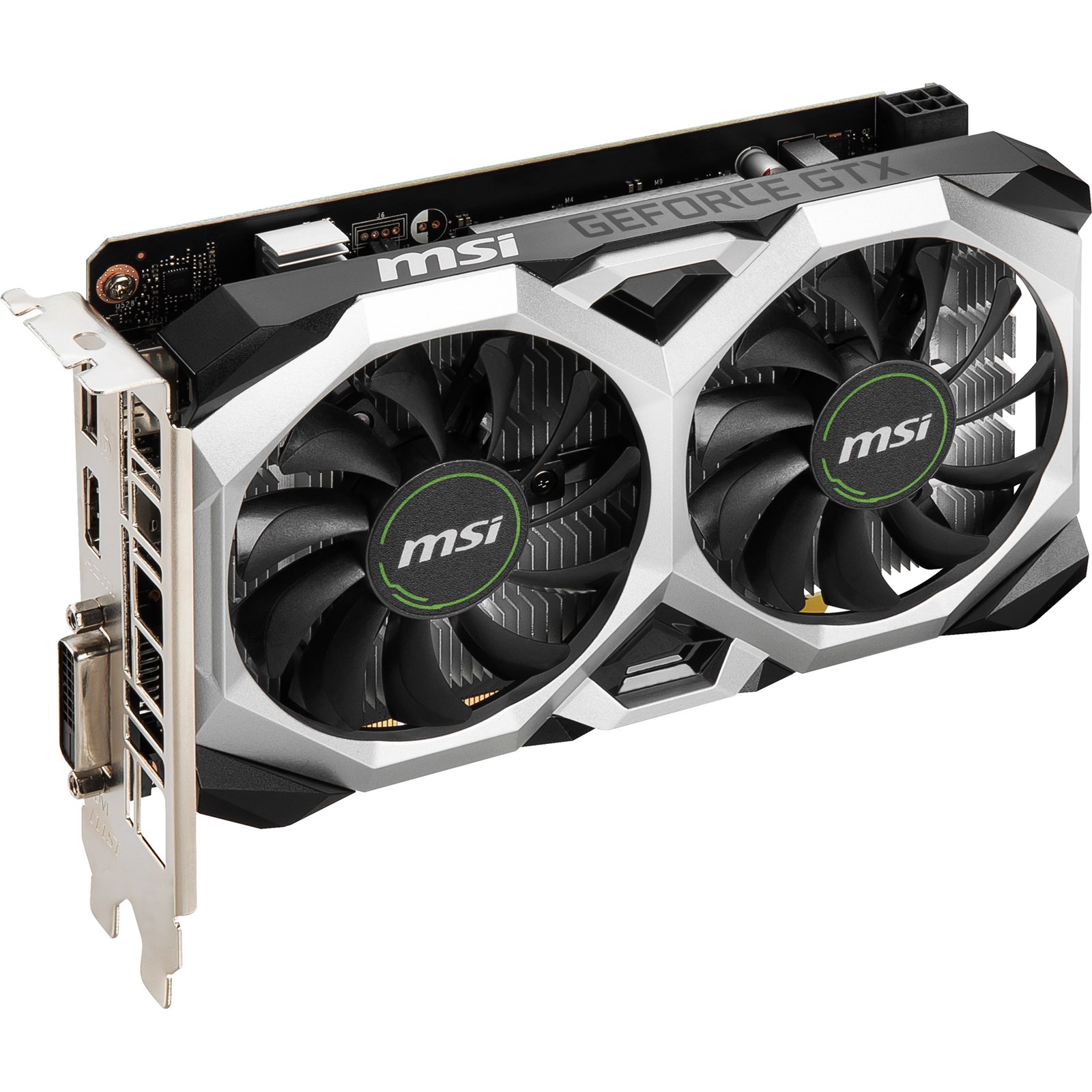 MSI GeForce GTX 1650 D6 VENTUS XS OCV1 4GB Overclocked Graphics Card ...