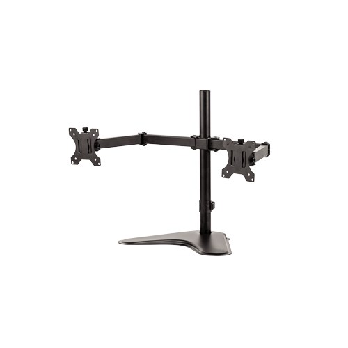 Fel Professional Seriest Freestanding Dual Horizontal Monitor Professional Seriest Freestanding