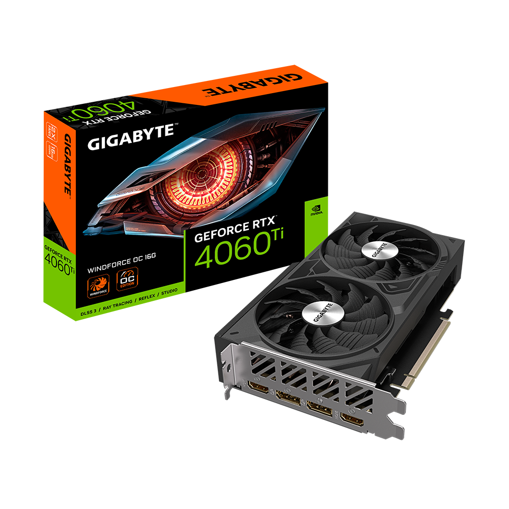 GIGABYTE RTX 4060 Ti WINDFORCE OC 16G