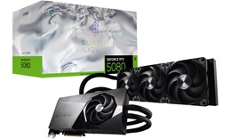 MSI GeForce RTX 5080 SUPRIM LIQUID SOC 16GB GDDR7 Graphics Card
