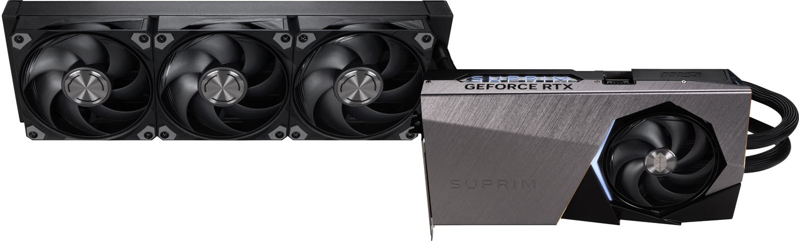 MSI GeForce RTX 5080 SUPRIM LIQUID SOC 16GB GPU - RTX 5080 16G