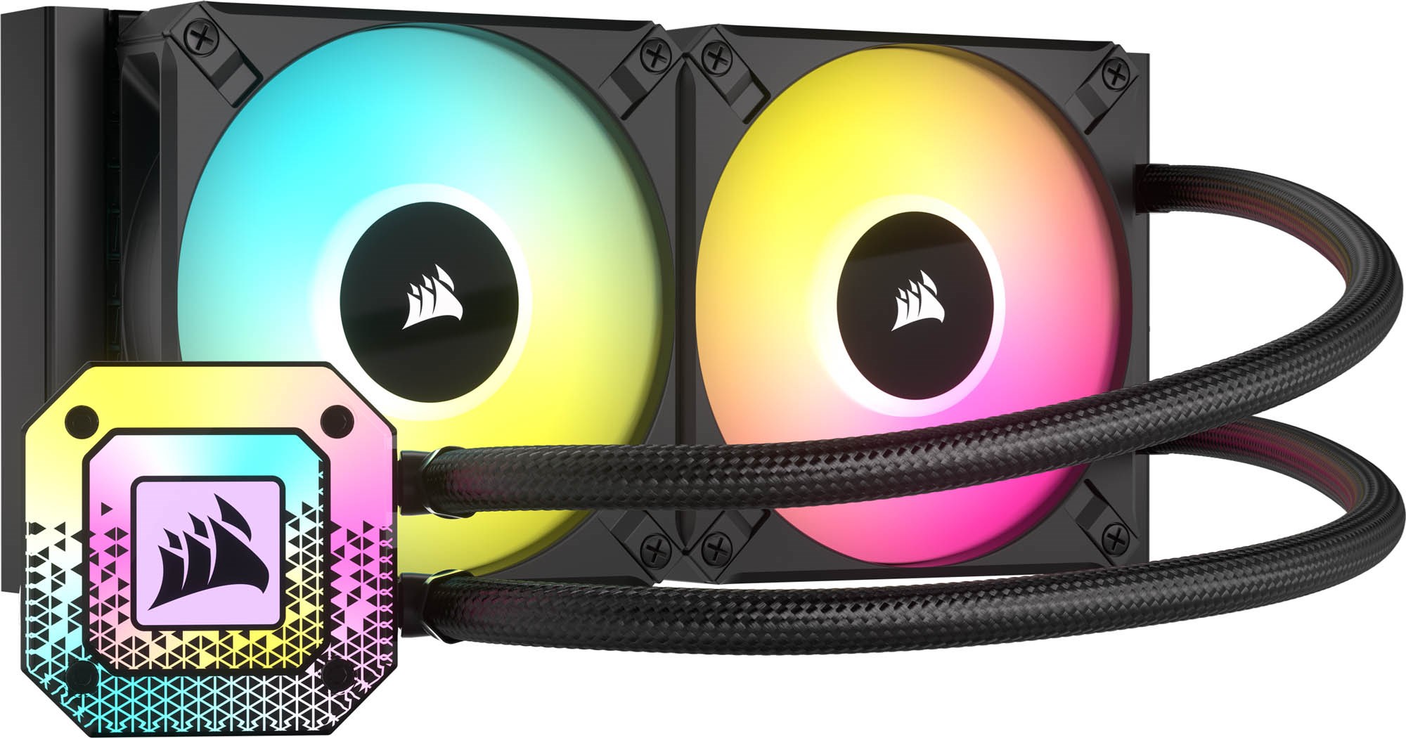 iCUE H100i ELITE LCD XT Display Liquid CPU Cooler