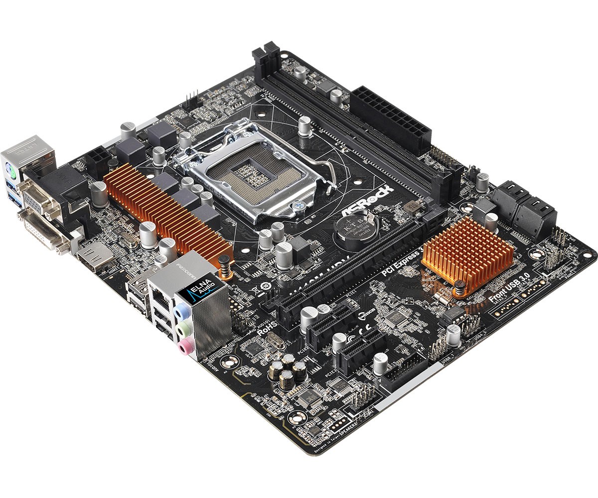 ASRock H110M-HDV Intel Socket 1151 Motherboard - H110M-HDV | CCL Computers