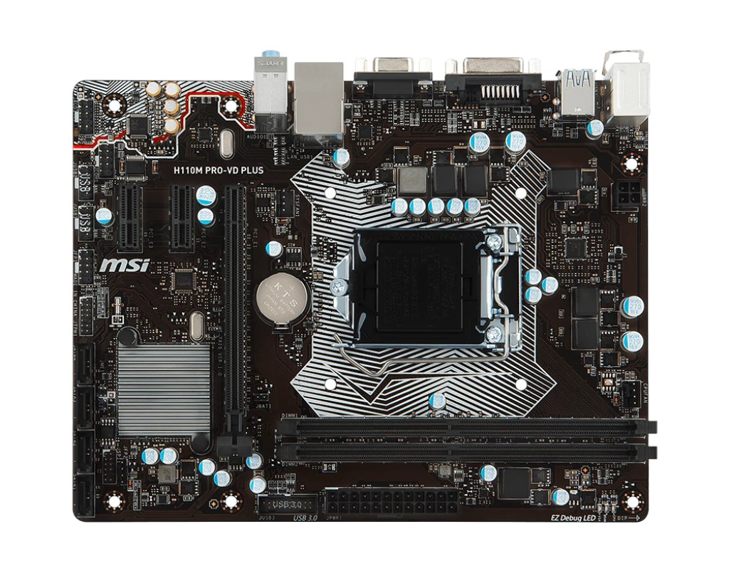 MSI H110M PROVD PLUS Intel Socket 1151 H110M PROVD PLUS CCL Computers