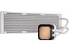 Corsair iCUE H150i ELITE LCD XT WHITE 360mm AiO Liquid CPU Cooler in White